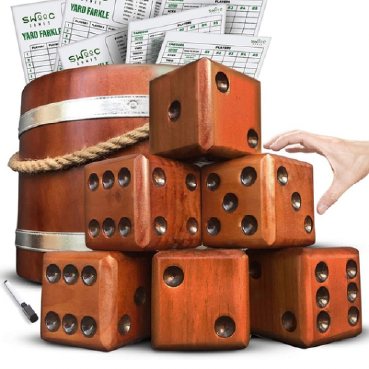 Wood Dice Giant Game