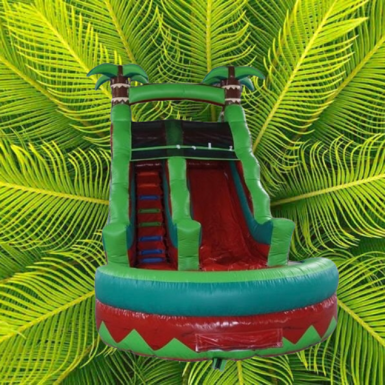 16ft Tropical Waterslide