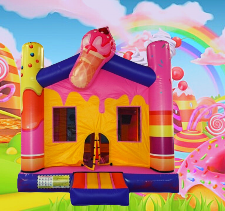 13x13 Strawberry Shortcake Bounce House