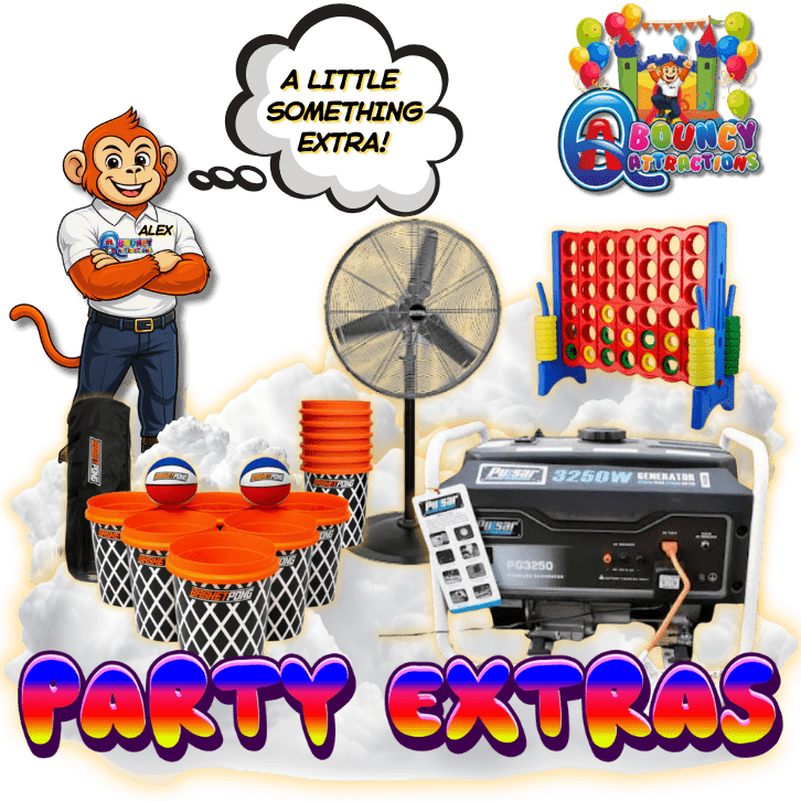 Generator Rental in Atlanta, GA- QABouncyAttractions