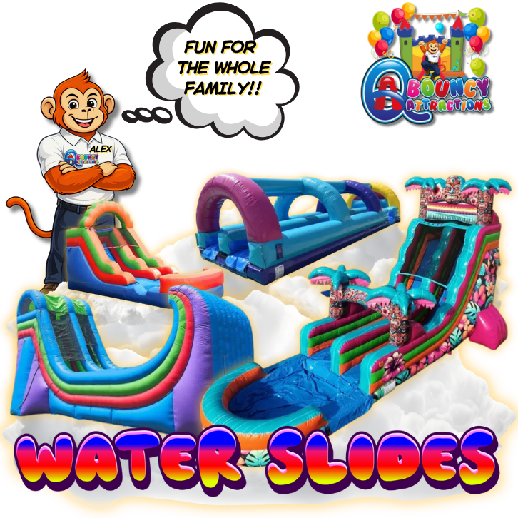 Waterslide Rental in Atlanta, GA- QABouncyAttractions