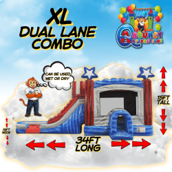 XL Dual lane Combo