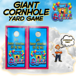 Giant Winter Corn Hole Game