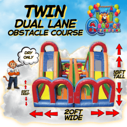 Twin Obstacle Course