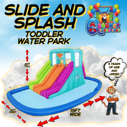 Slide and splash water park