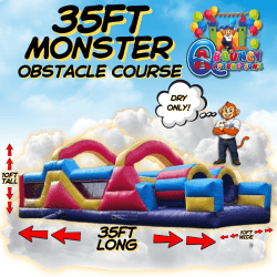 Monster Obstacle course rental