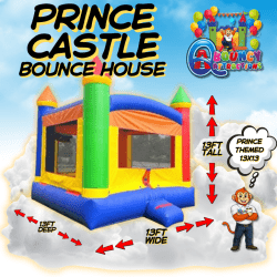 Prince Themed Castle rental