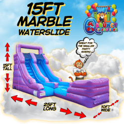 15ft marble slide