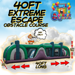 40ft Extreme escape obstacle course