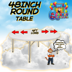 48in Round  tables