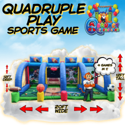 Quadruple Play Sports Game